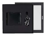 BOSS Gift Set 4 CC Wallet / Keyring Black BOSS Gift Set 4 CC Wallet / Keyring Black