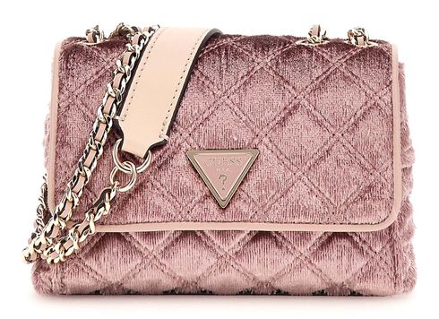 GUESS Giully Mini 2 Compartment Convertible Flap XS Mauve