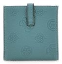 GUESS Cresidia Tab Card Case Teal GUESS Cresidia Tab Card Case Teal