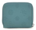 GUESS Cresidia SLG Zip Around Wallet S Teal