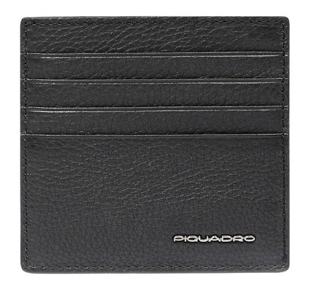 PIQUADRO Modus Special Slim Credit Card Pouch Black