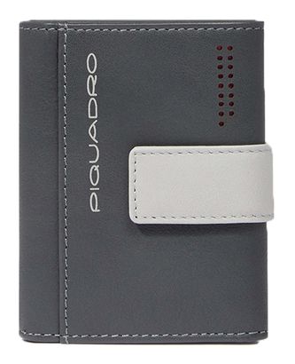 PIQUADRO Urban Wallet RFID Grey - Black