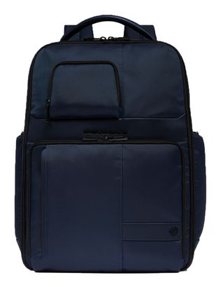 PIQUADRO Wollem Travel Backpack 17" Expandable Night Blue