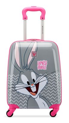 RONCATO Looney Tunes Kids Carry On XS Bugs Bunny Grigio