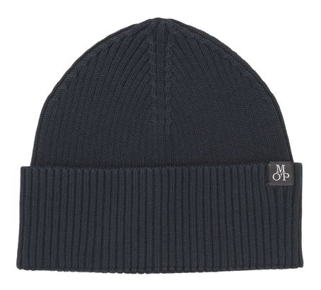 Marc O'Polo Knitted Hat And Scarf Set Dark Navy