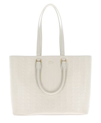 LACOSTE Maheki Shopping Bag L Bone White