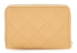 GUESS Eco Carly SLG Medium Zip Around Wallet Beige GUESS Eco Carly SLG Medium Zip Around Wallet Beige