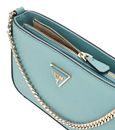 GUESS Noelle Mini Top Zip Shoulder Bag Teal GUESS Noelle Mini Top Zip Shoulder Bag Teal