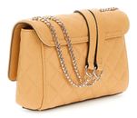 GUESS Eco Carly Convertible Xbody Flap Bag Beige GUESS Eco Carly Convertible Xbody Flap Bag Beige
