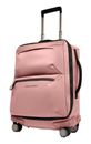 PIQUADRO Corner 2O Slim 4 Wheeled Cabin Trolley Pink