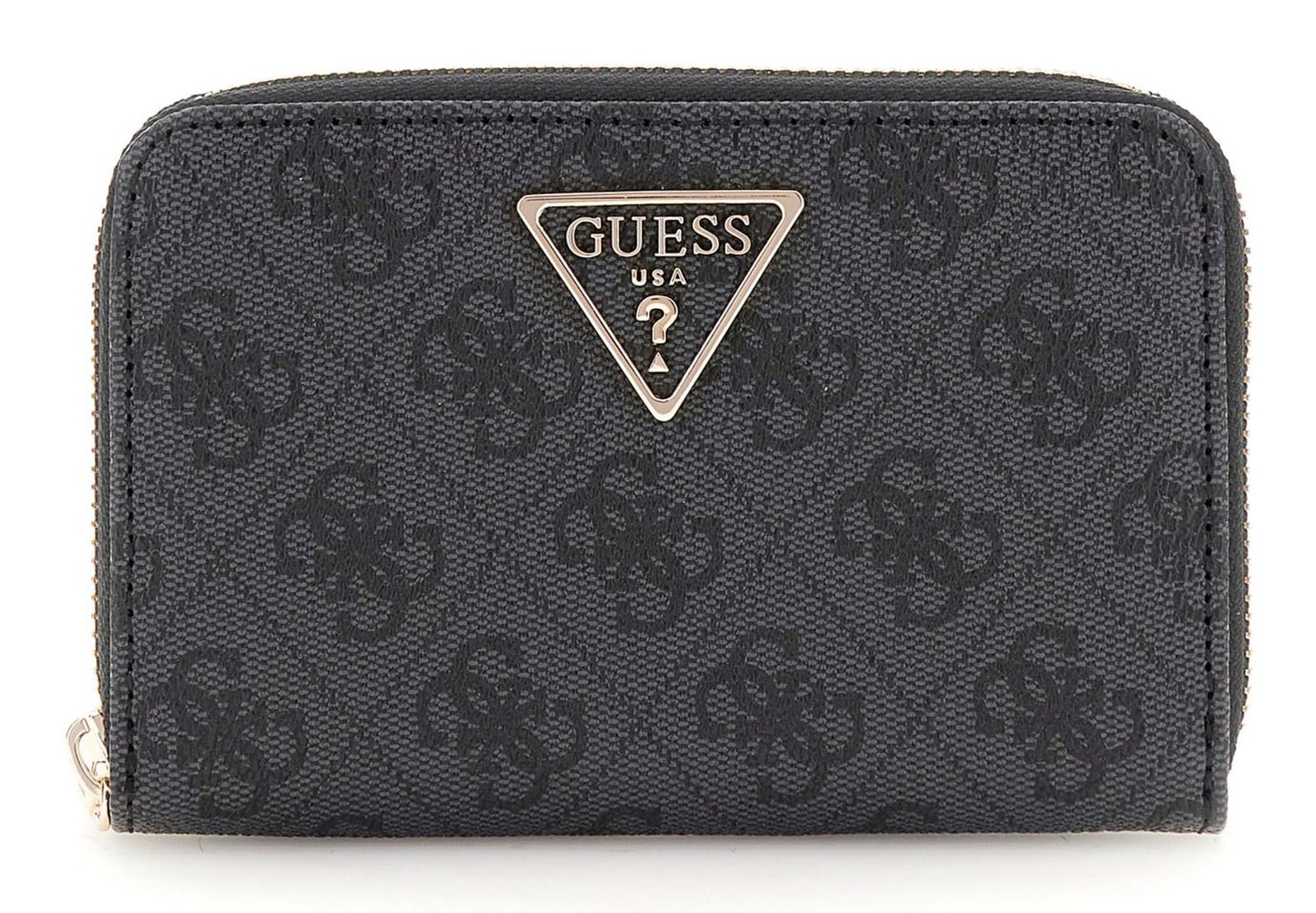 GUESS Damen Geldbörse Laurel SLG Medium – Kunstleder, Mit Reißverschluss, 15x10x4 Cm