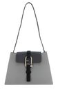 FURLA Nuvola Shoulder Bag S Cenere + Soil + Nero FURLA Nuvola Shoulder Bag S Cenere + Soil + Nero