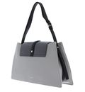 FURLA Nuvola Shoulder Bag L Cenere + Soil + Nero FURLA Nuvola Shoulder Bag L Cenere + Soil + Nero