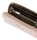 GUESS Eco Erica SLG Medium Zip Around Wallet Dusty Rose Logo