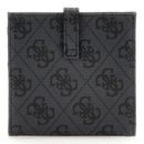 GUESS Eco Erica Tab Card Case Coal Logo GUESS Eco Erica Tab Card Case Coal Logo