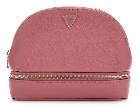GUESS Dome Cosmetic Pouch L Flamingo