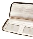 GUESS Laurel Cheque Organizer Brown Logo