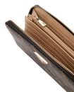 GUESS Laurel Cheque Organizer Brown Logo