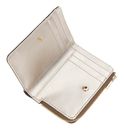 GUESS Laurel Zip Around Card Case Dark Taupe