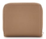 GUESS Laurel SLG Small Zip Around Wallet Dark Taupe