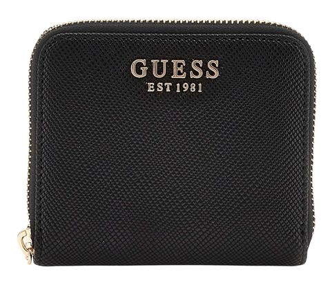 GUESS Laurel SLG Small Zip Around Wallet Black