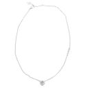 GUESS Stylish Guess Coin Necklace Rhodium GUESS Stylish Guess Coin Necklace Rhodium