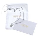 GUESS Stylish Guess Coin Necklace Rhodium GUESS Stylish Guess Coin Necklace Rhodium