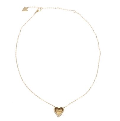 GUESS Mon Amour Necklace Yellow Gold GUESS Mon Amour Necklace Yellow Gold