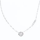 GUESS Tiny Dancer Element Necklace Rhodium GUESS Tiny Dancer Element Necklace Rhodium