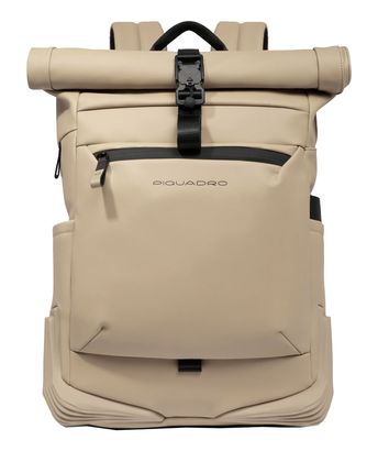 PIQUADRO Corner 2O Computer Backpack Natural