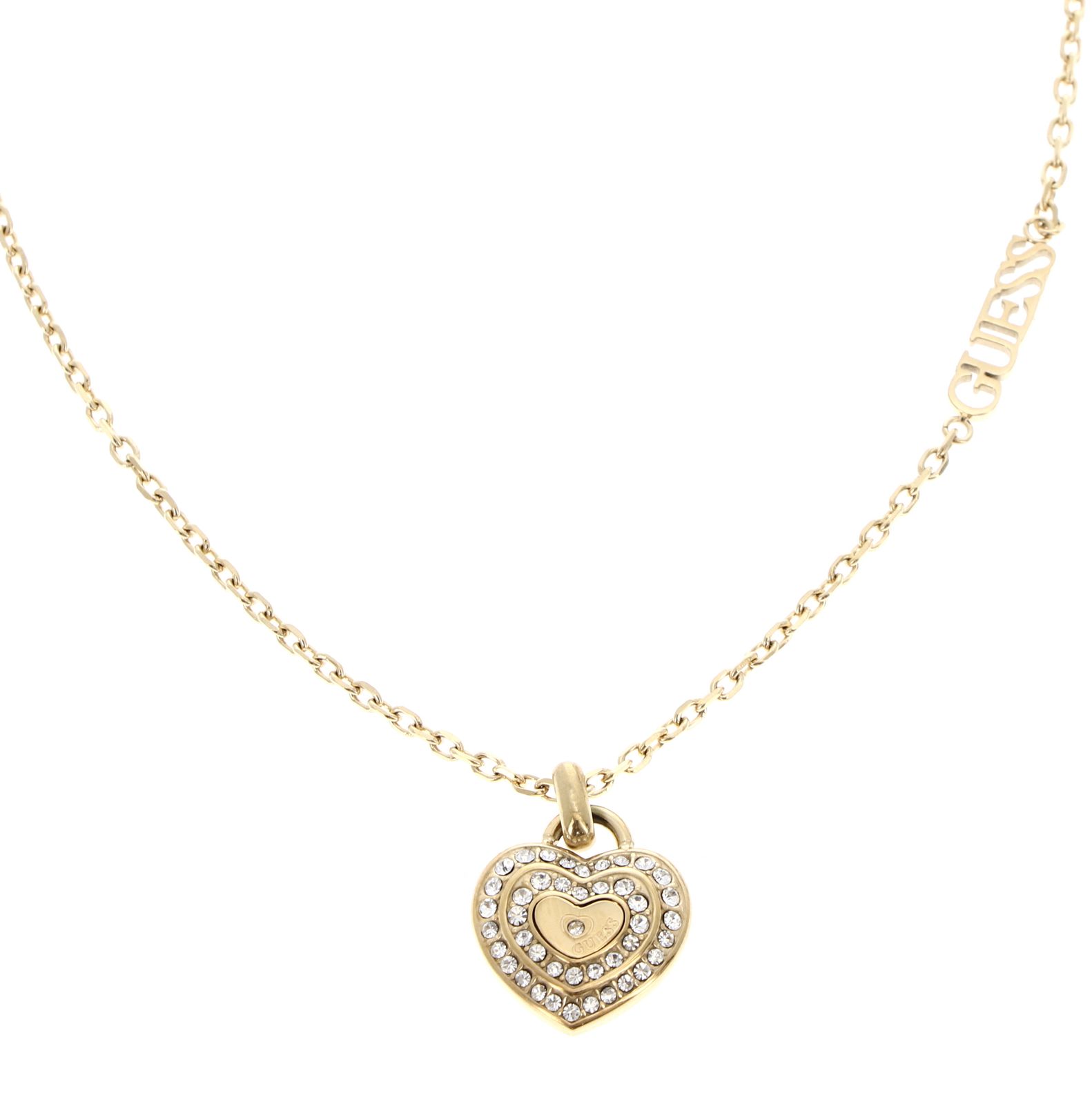 GUESS Amami Necklace Yellow Gold GUESS Amami Necklace Yellow Gold
