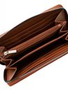 Tamaris Charlotta Zip Around Wallet Cognac