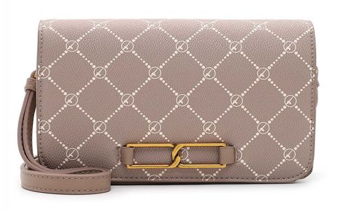 Tamaris Anastasia Chain Crossbody Bag With Flap Taupe