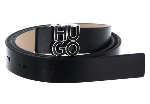 HUGO HU-GO Sta-En Sz25 Leather Belt W70 Black