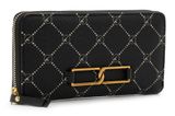 Tamaris Anastasia Chain Zip Around Wallet Black