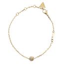 GUESS Calypso Crystals Bead Bracelet L Yellow Gold GUESS Calypso Crystals Bead Bracelet L Yellow Gold