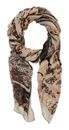 Desigual Accessories Fabric Rectangle Foulard Beige Crude Desigual Accessories Fabric Rectangle Foulard Beige Crude
