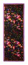 Desigual Mixed Flowers Rectangle Foulard Black