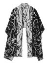 Desigual Accessories Fabric Long Scarf Black