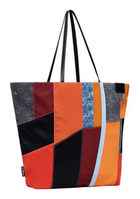 Desigual Accessories Fabric Shopping Bag Terracota