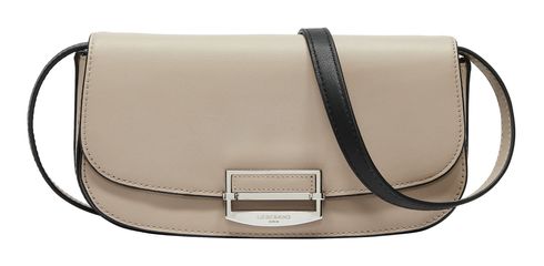 LIEBESKIND BERLIN Ezra 2 Calf Optic Crossbody Bag Stone