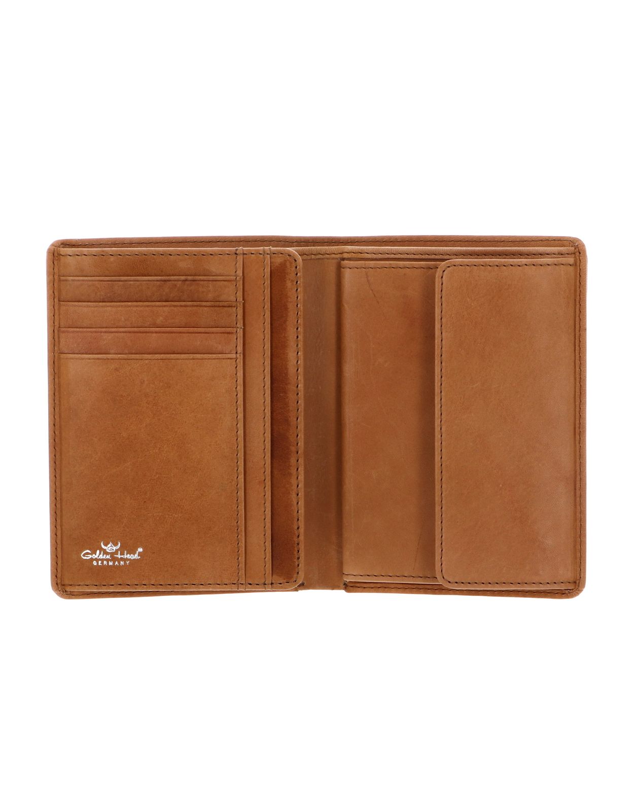 Golden Head Como Billfold Coin Wallet Cognac Golden Head Como Billfold Coin Wallet Cognac