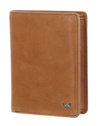 Golden Head Como Billfold Coin Wallet Cognac