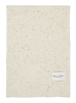 Marc O'Polo Knitted Scarf White Cotton