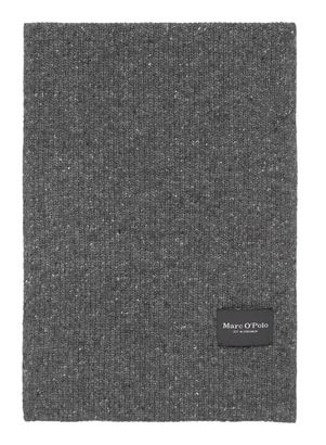 Marc O'Polo Knitted Scarf Graphite Grey Melange