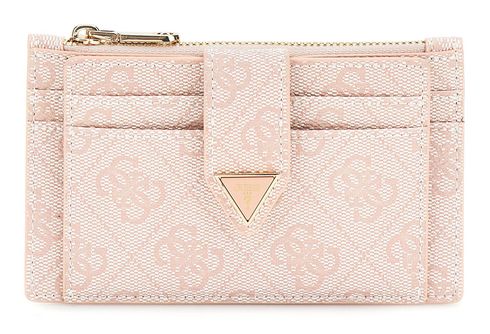 GUESS Card Holder Dusty Rose Logo