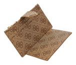 GUESS Card Holder Latte Logo GUESS Card Holder Latte Logo