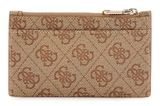 GUESS Card Holder Latte Logo GUESS Card Holder Latte Logo