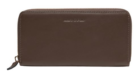 Marc O'Polo Finja Zip Wallet L Darkbrown