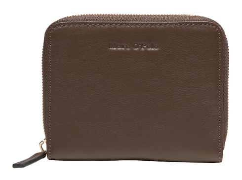 Marc O'Polo Ellis Zip Wallet M Dark Brown